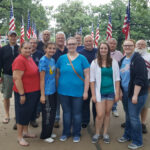 2016 July 4th Flags at Bellevue Cementary