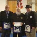 Brother Wes Agar was awarded the Daniel Carter Beard Masonic Scouter Award at Bellevue Lodge No. 325